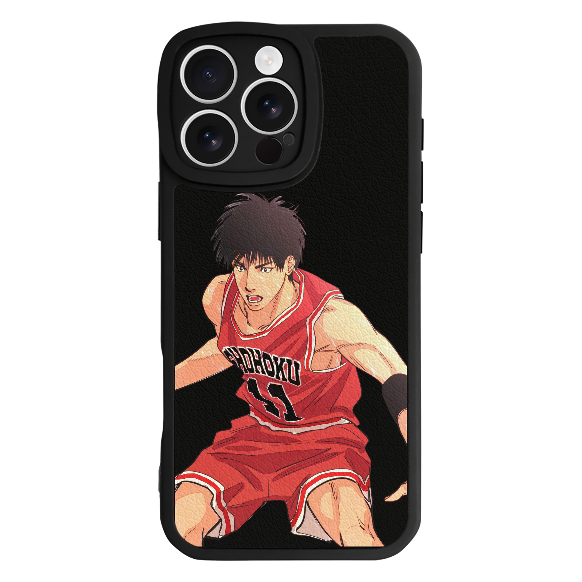 （画像用） SLAM DUNK／スラムダンク 【iPhone 16シリーズ対応】シリコンスマホケース（レザー調） 材質：シリコン